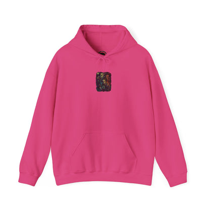 Horror Icons Hoodie — Vintage Slasher Collage Sweatshirt