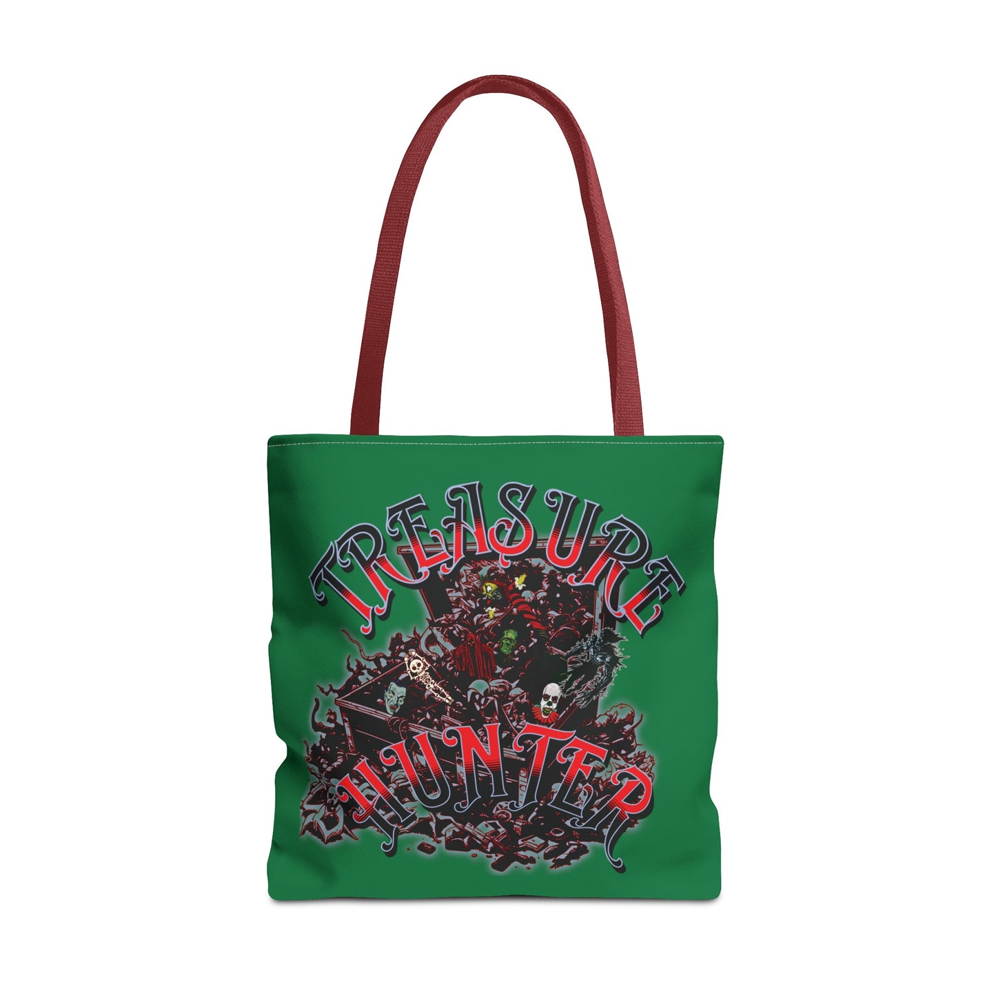 Treasure Hunter Monster Collector Horror Tote Bag (AOP) Collector Fun Convention