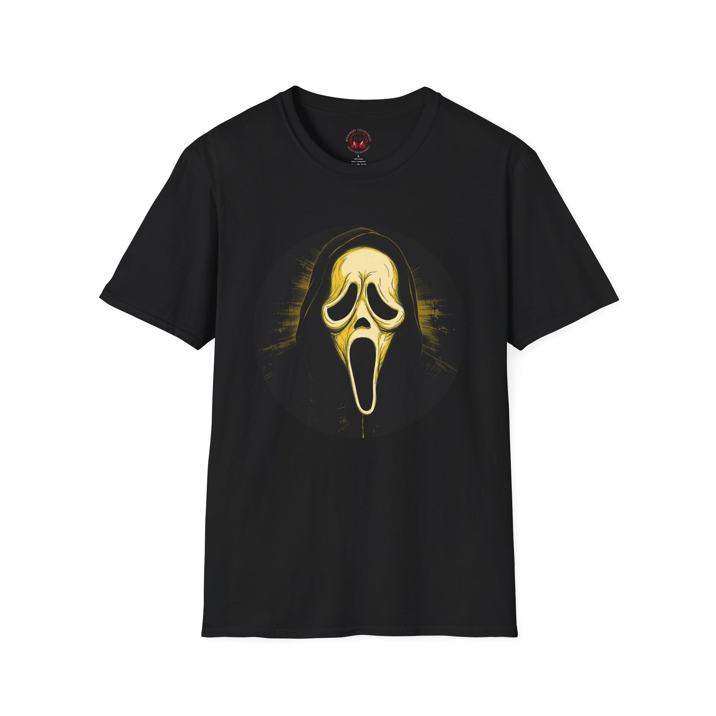 Scream Mask Graphic T-Shirt Ghostface Horror Tee