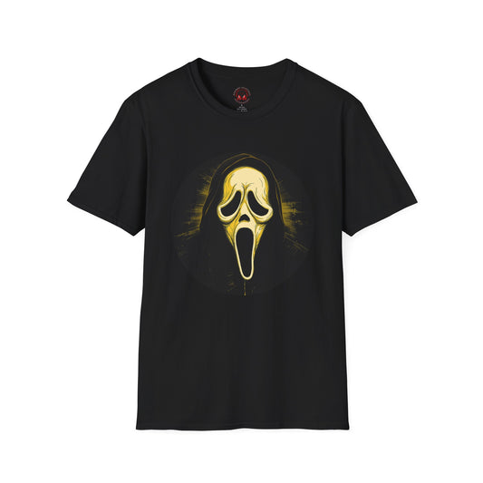 Scream Mask Graphic T-Shirt Ghostface Horror Tee
