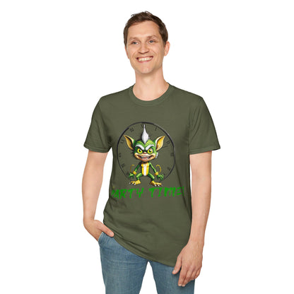 It's Party Time Gremlin Halloween Unisex Soft Style T Shirt