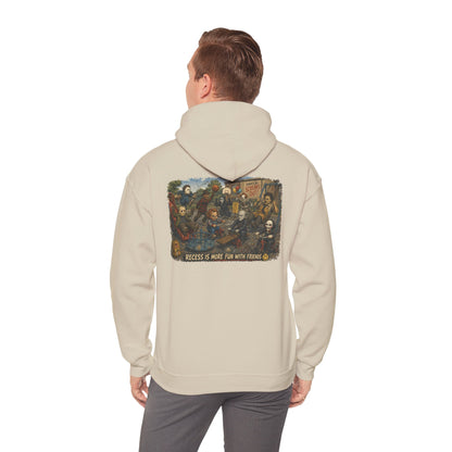 Horror Icons Illustration “Recess Is More Fun With Friends” - Hoodie