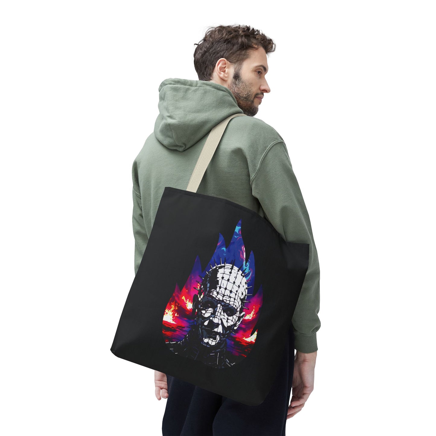 Tote Bag - Welcome To Hell Pinhead, 80's Horror Fun