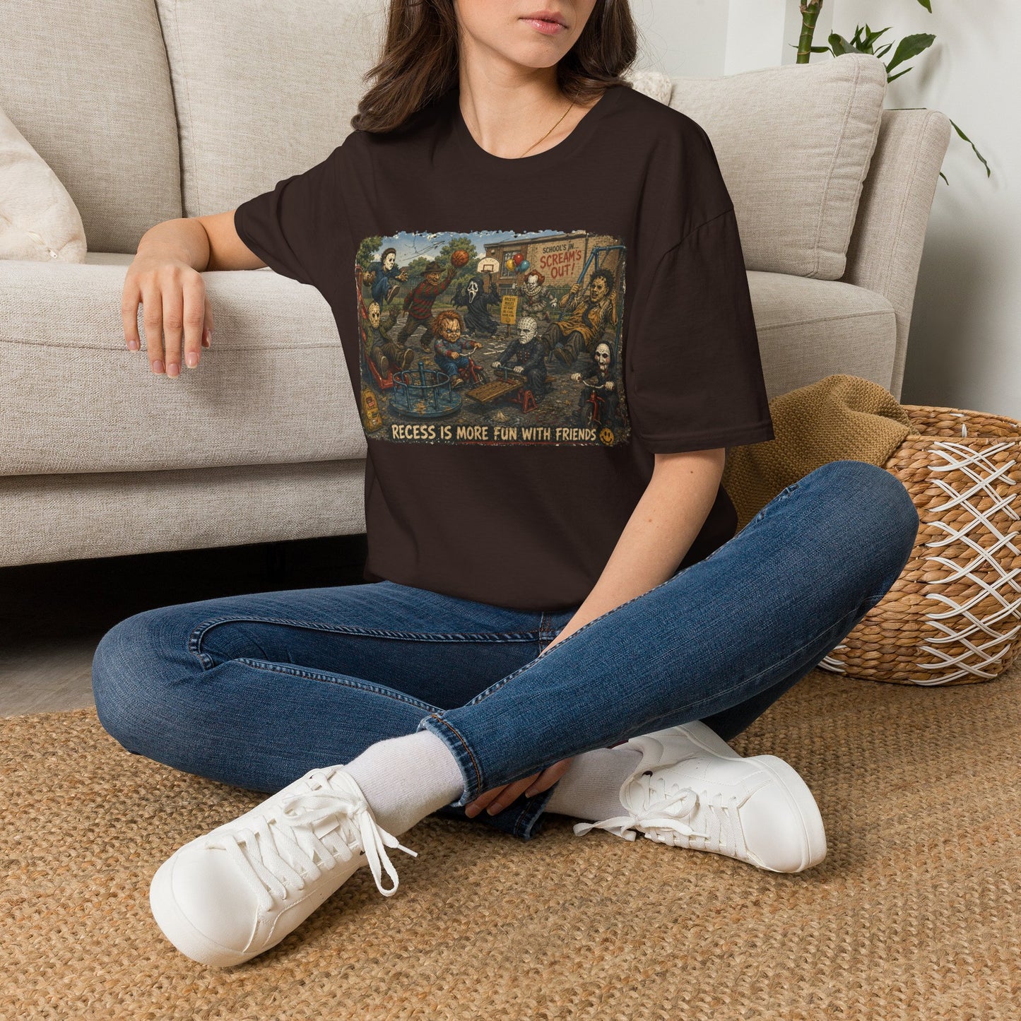 Horror Icons Recess T-Shirt — 'Screams Out' Horror Tee
