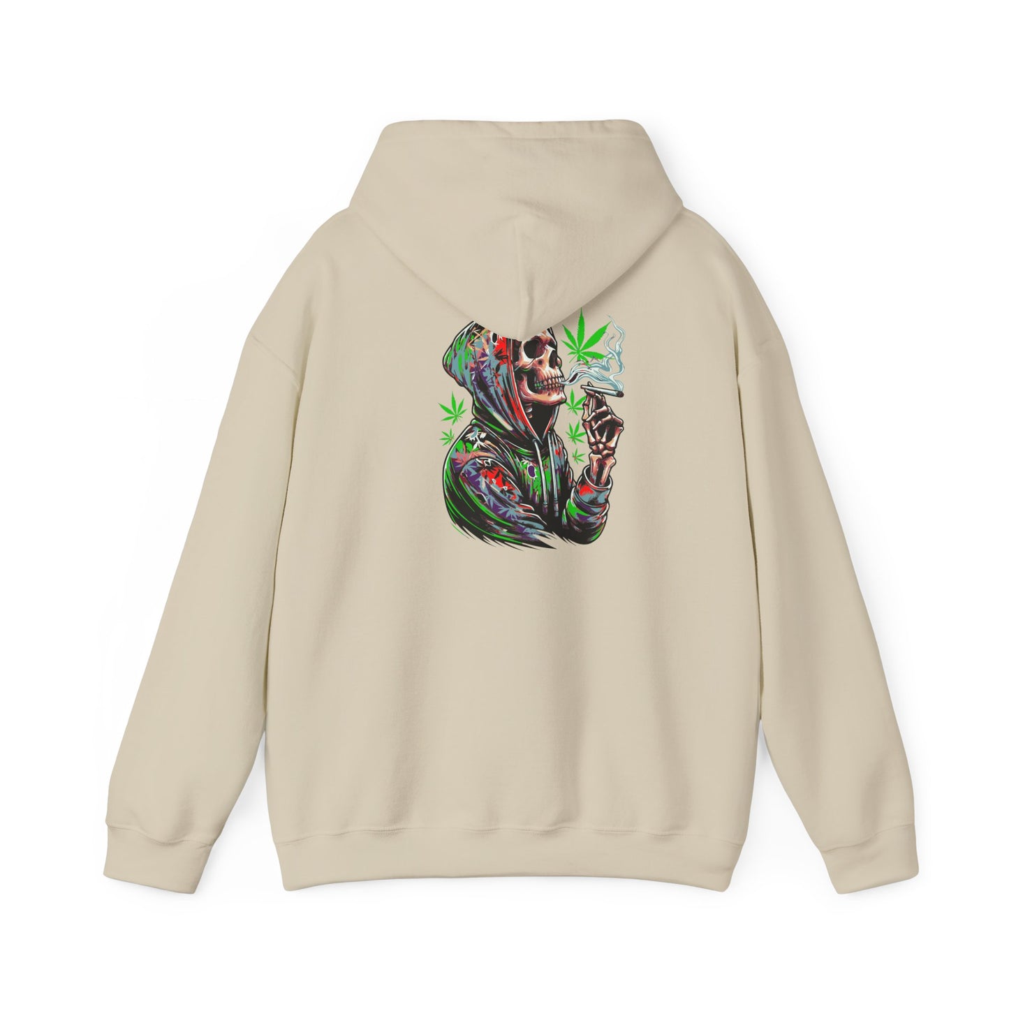 Deep Thoughts Skeleton Stoner Hoodie