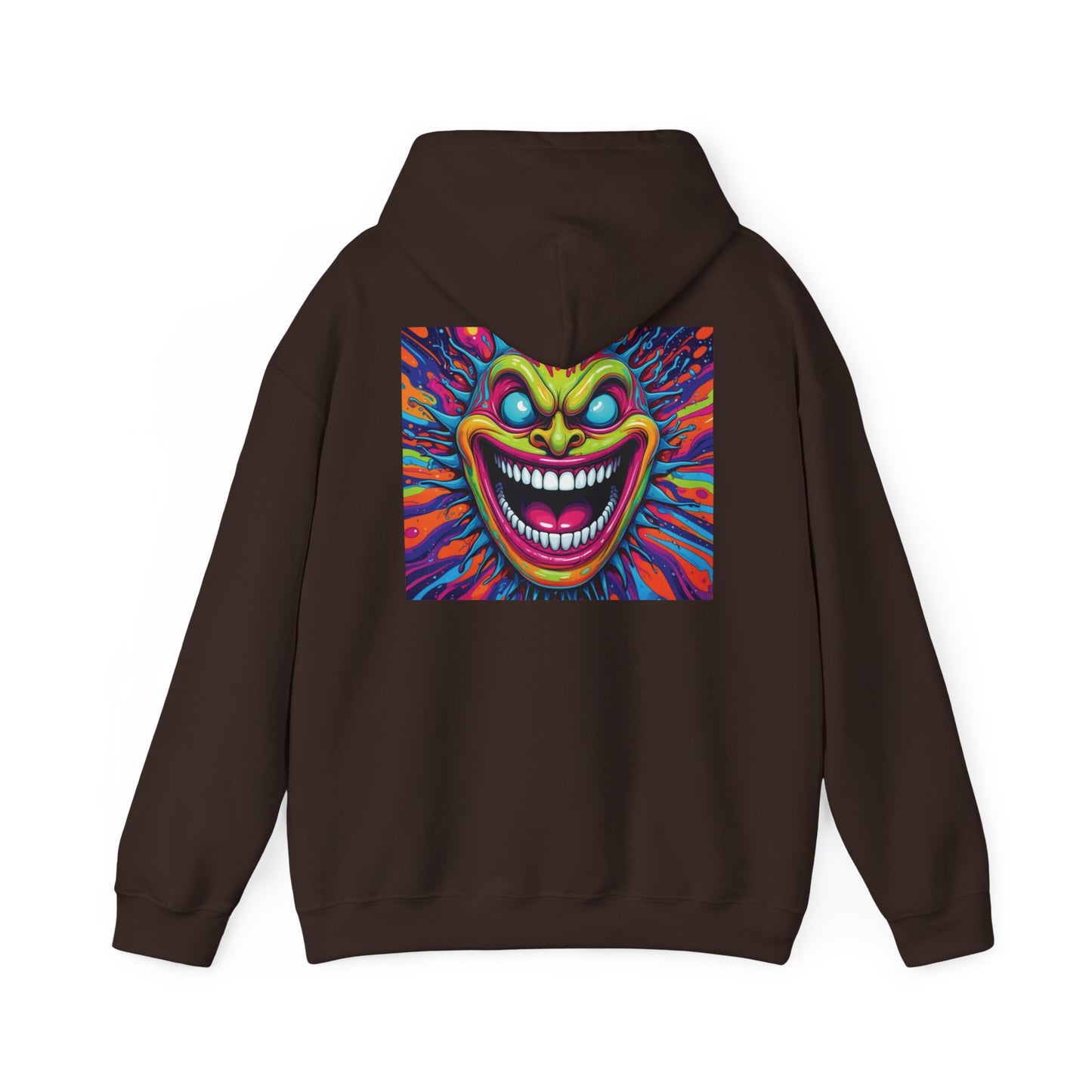 Hoodie - Evil Smile Trippy Horror Design