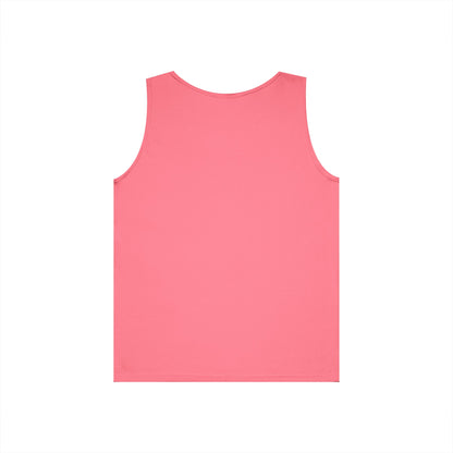 Bigfoot Riding T Rex Tank Top - 420 Peace Sign Design