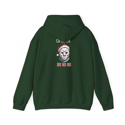 Santa Jason Voorhees Holiday Hoodie Horror Fun