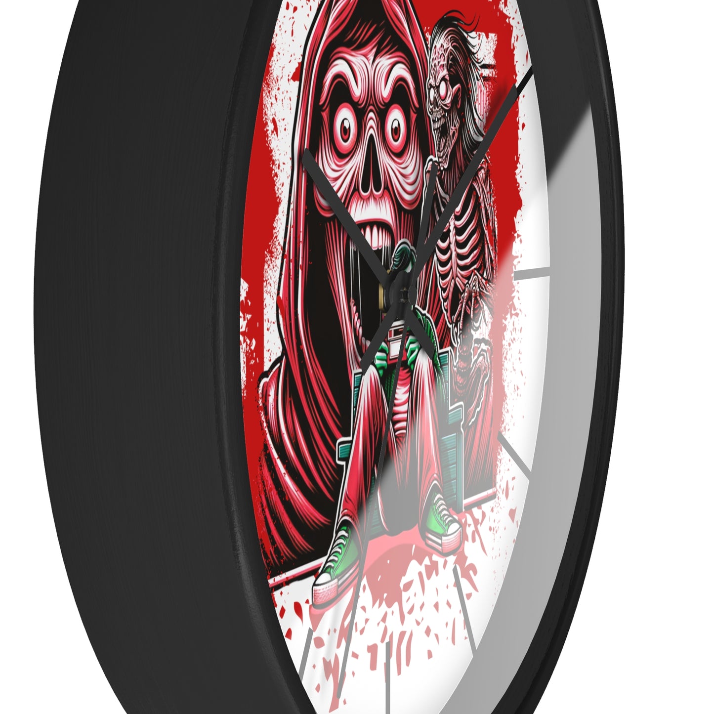 Horror Addict Wall Clock