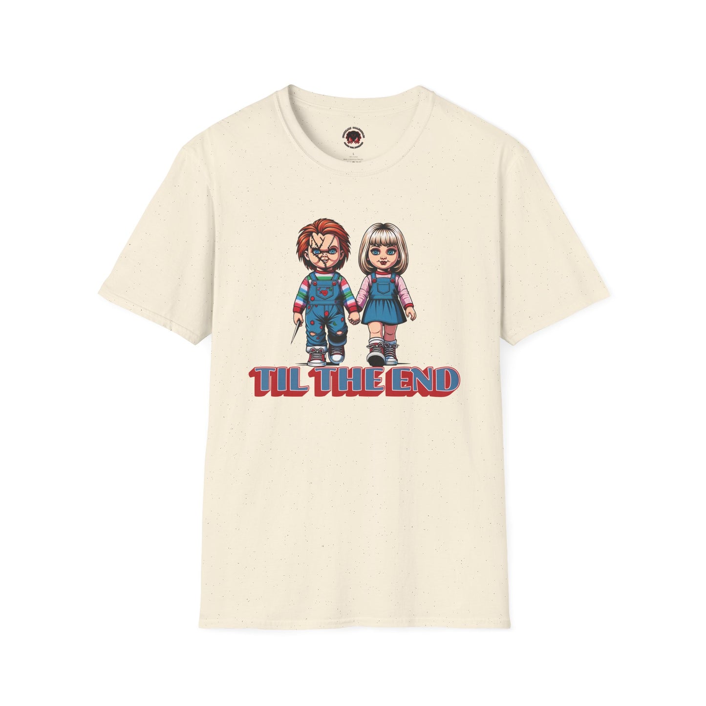 Til The End Horror Couple Unisex Soft style T-Shirt