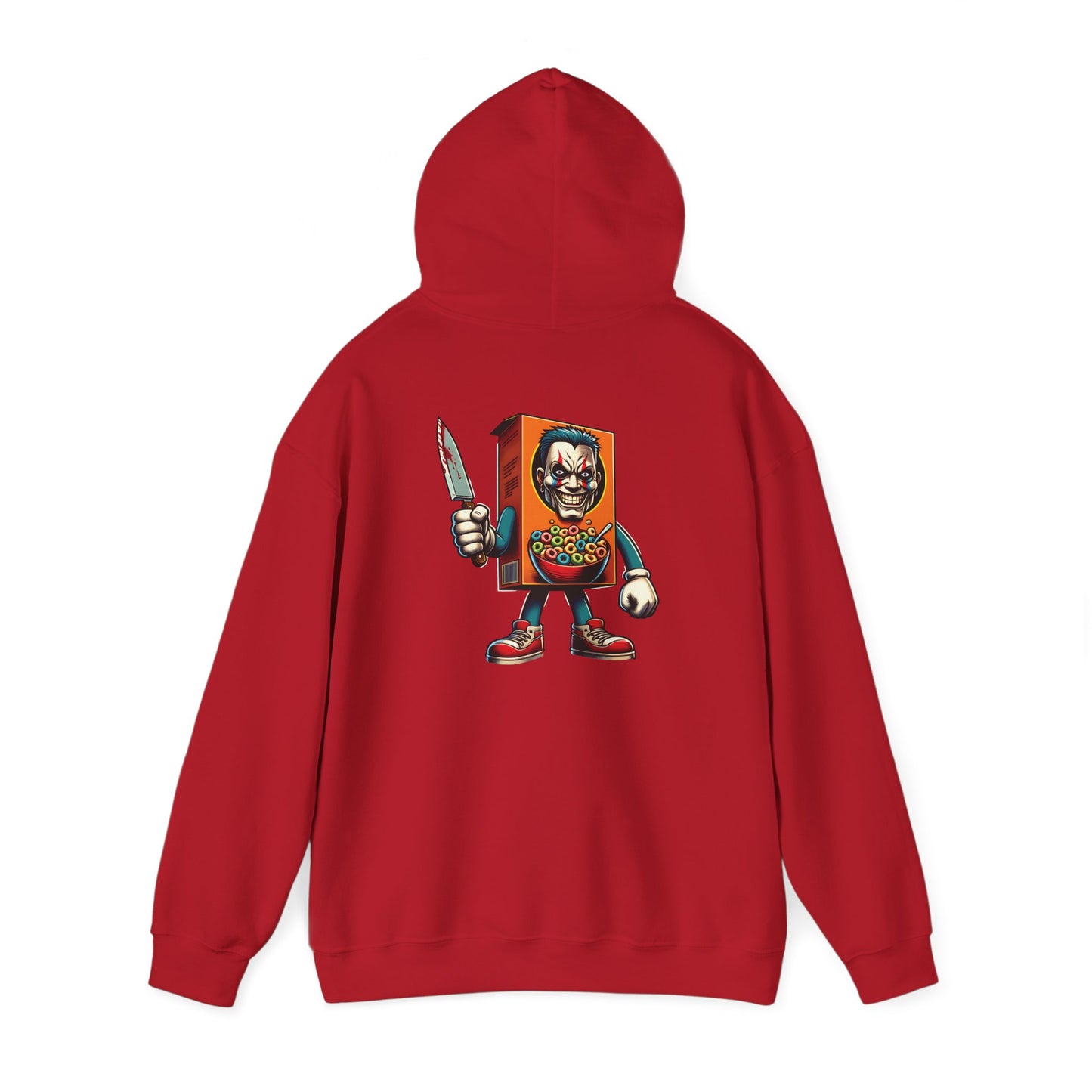 Hooded Sweatshirt - Cereal Killer Horror Design