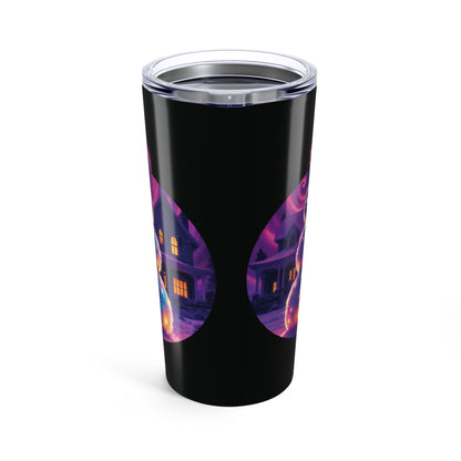 Snowman Haunted House 20oz Tumbler
