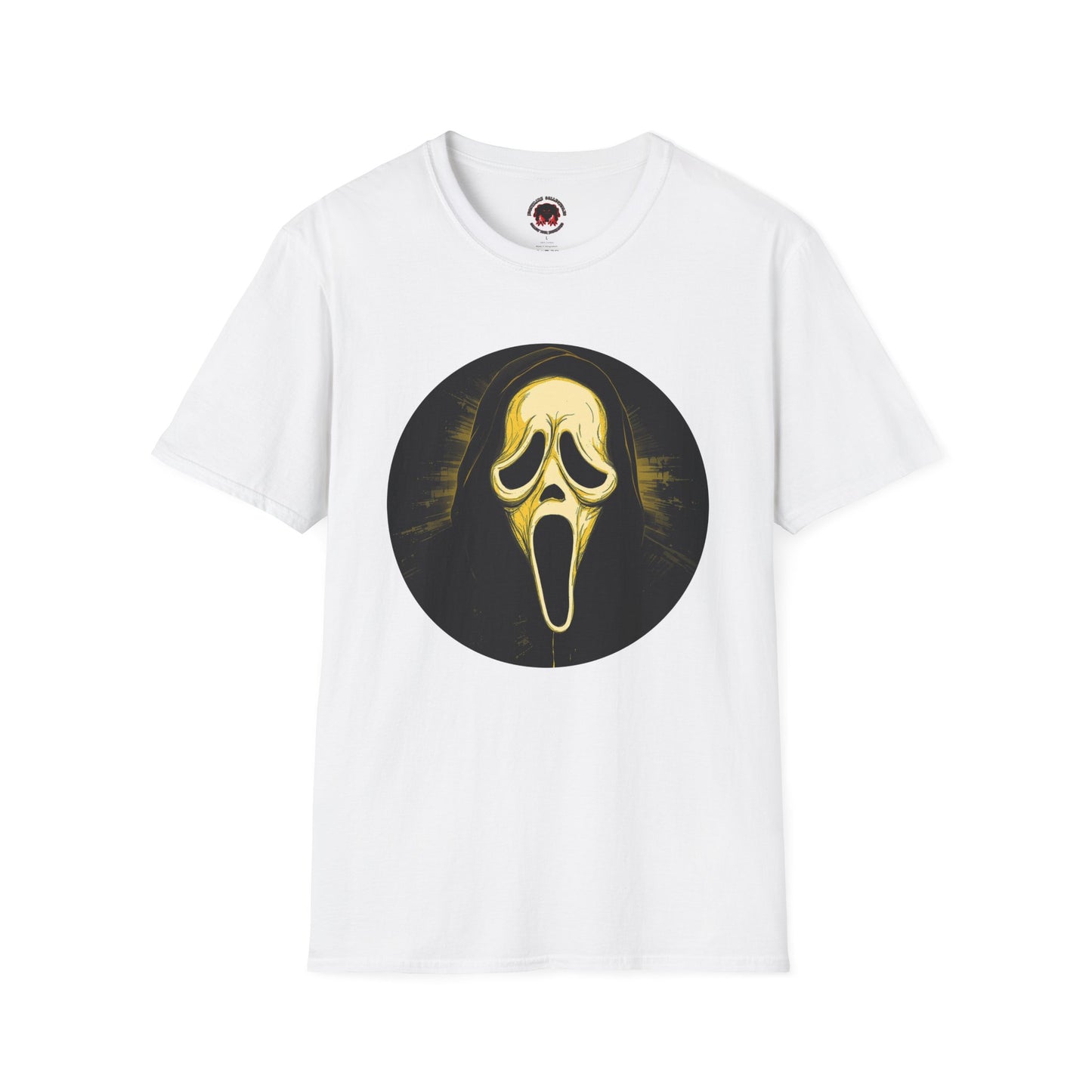 Scream Mask Graphic T-Shirt Ghostface Horror Tee