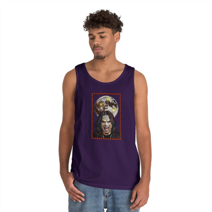 Ozzy Bark at the Moon Unisex Tank Top