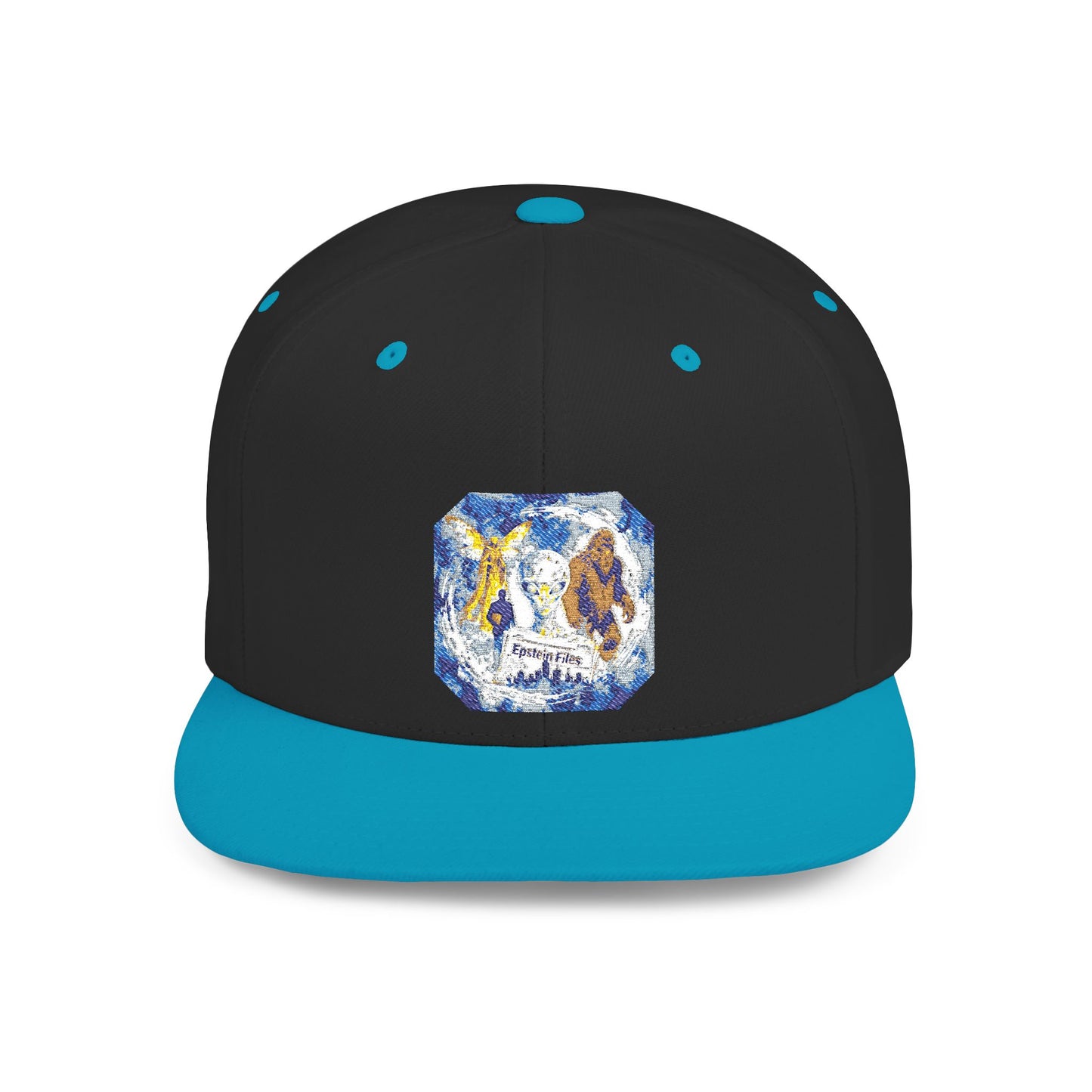 Snapback Hat — Believer Cryptid, Alien, Bigfoot, Epstein Cap