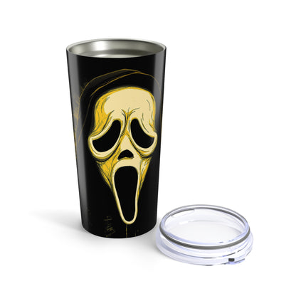20oz Horror Scream Tumbler GhostFace Insulated Travel Cup