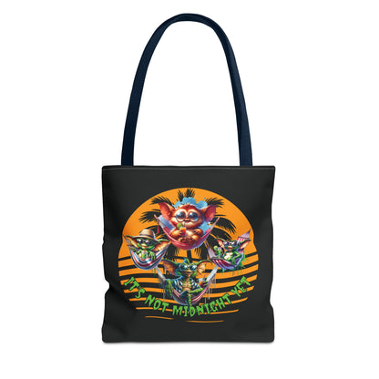 Summerween It's Not Midnight Yet Shoulder Tote Bag (AOP) 3 Sizes