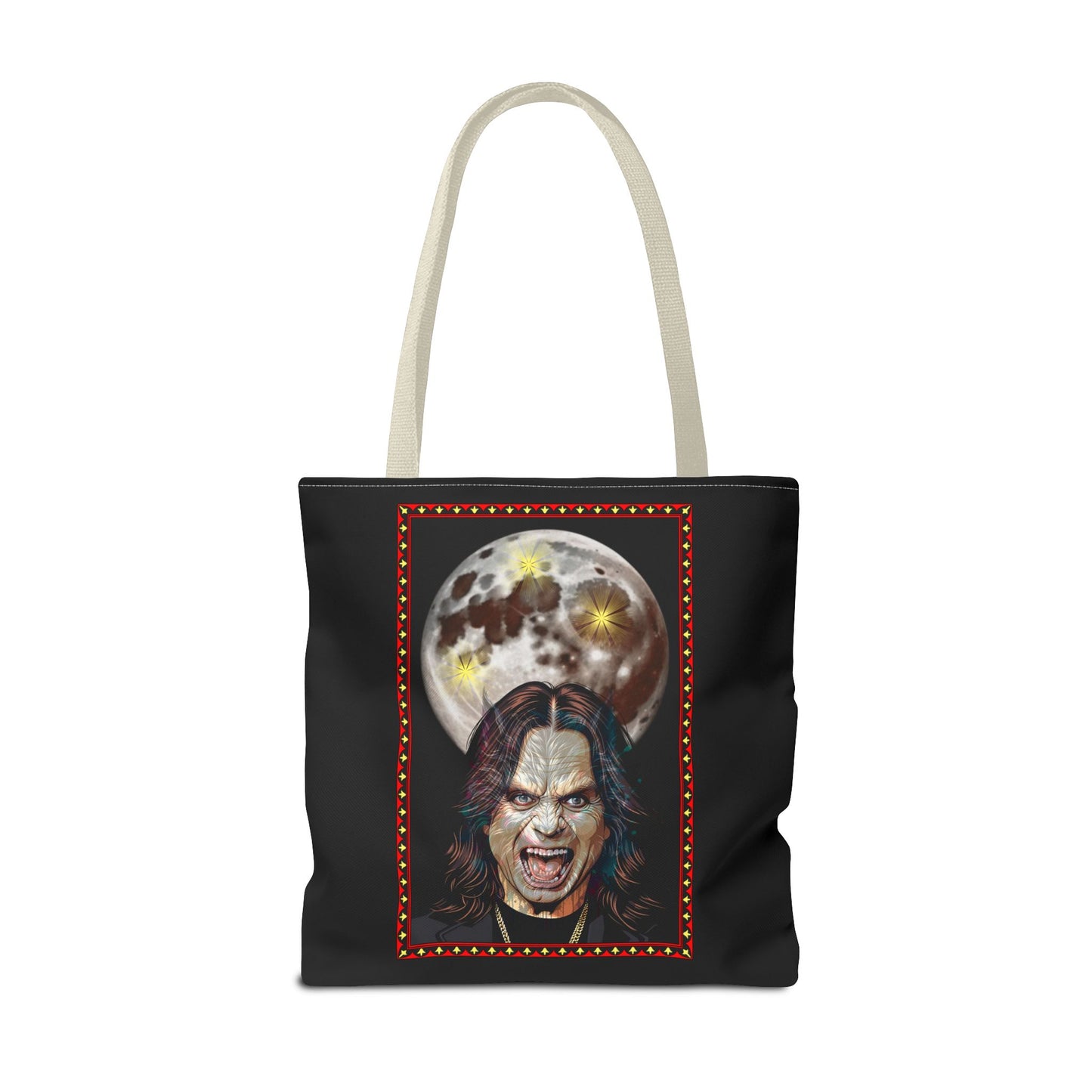 Ozzy Bark At The Moon Tote Bag