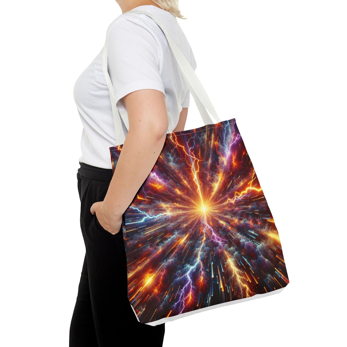 Lightning Storm Tote Bag