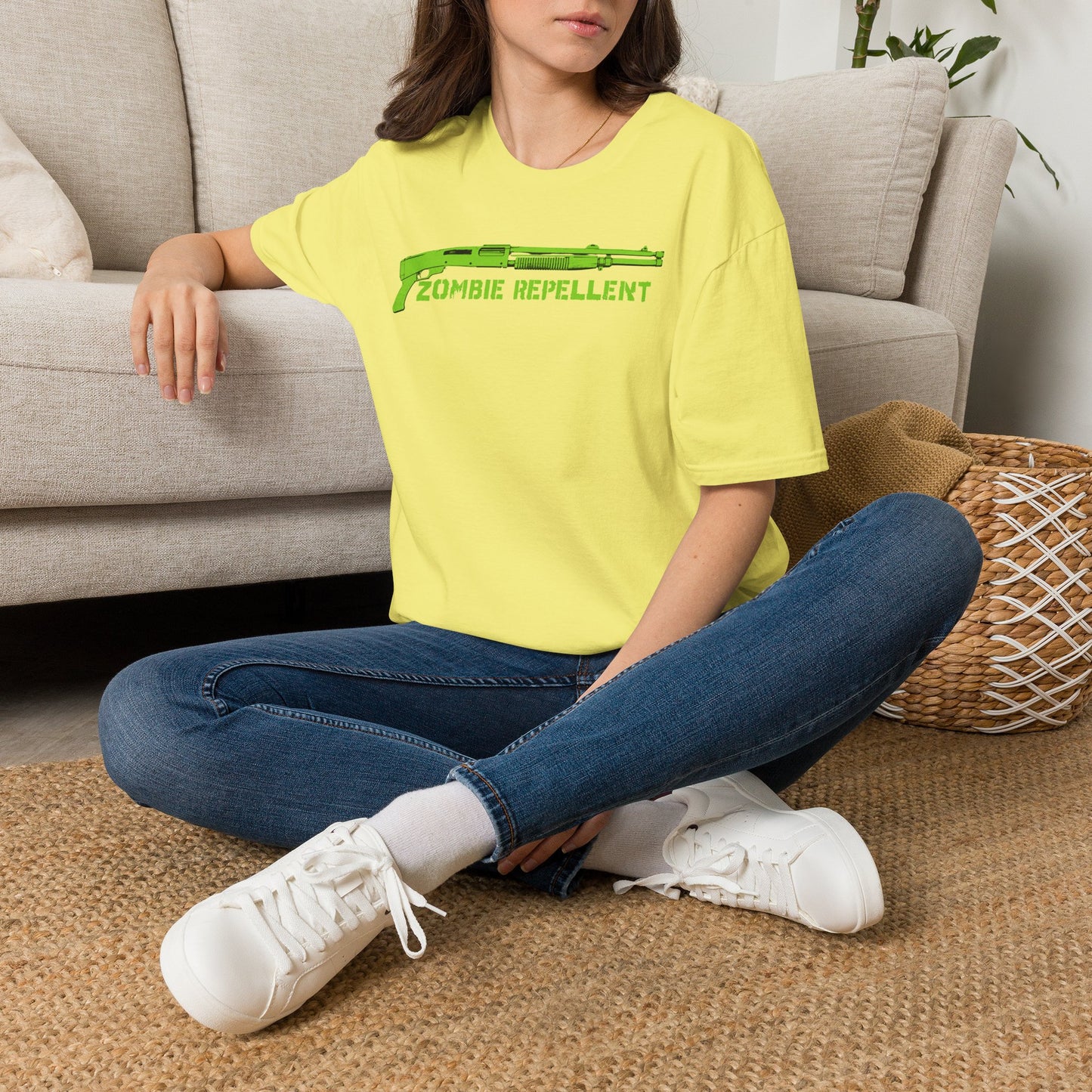 Zombie Repellent Unisex Softstyle T-Shirt