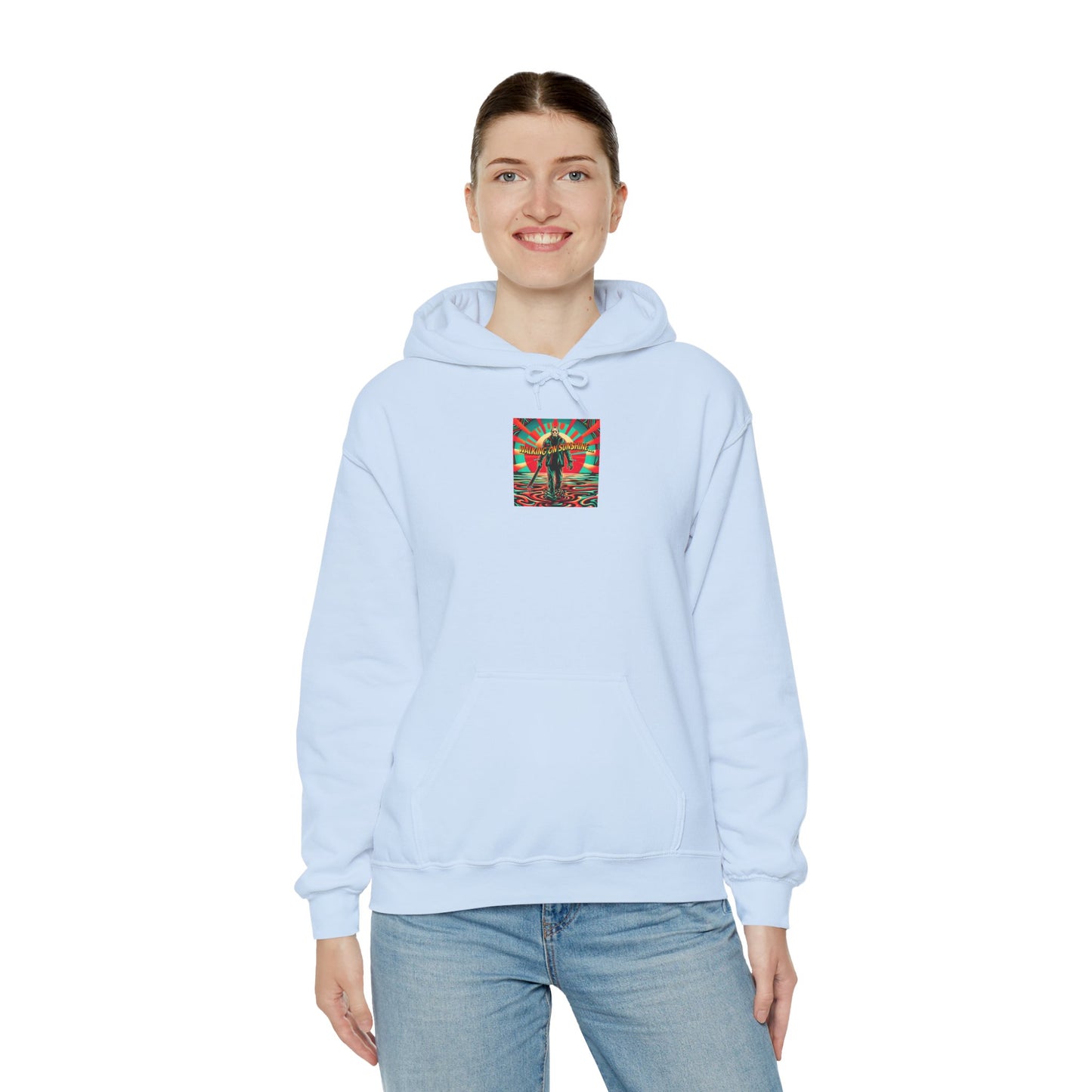 Jason Hoodie - Walking on Sunshine Retro Surfer Graphic Pullover