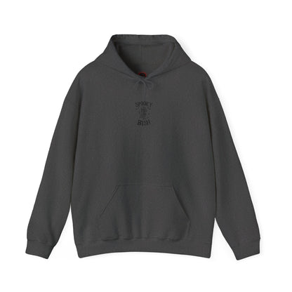 Spooky Bish Hoodie — Cute Skeleton in Sunglasses Design