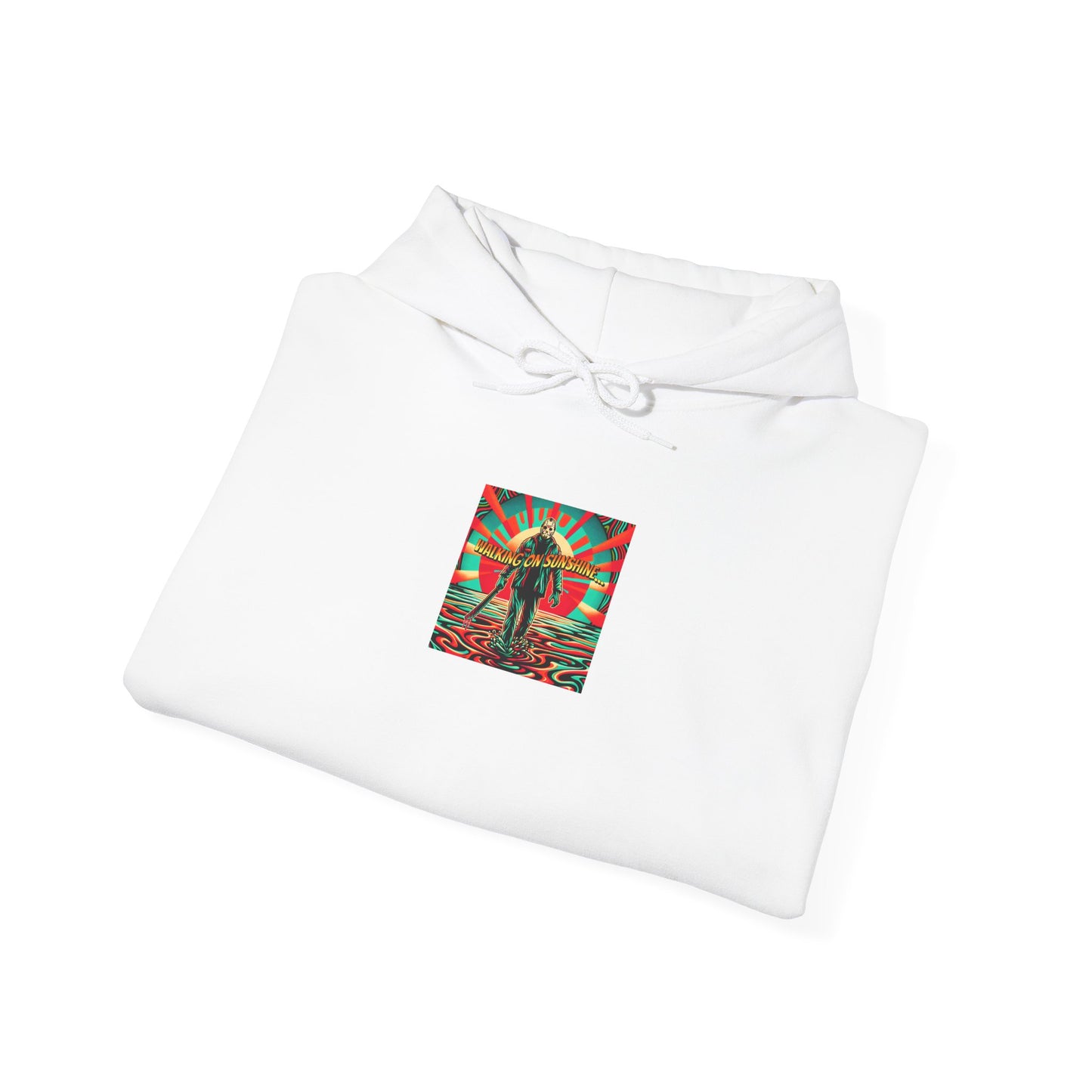 Jason Hoodie - Walking on Sunshine Retro Surfer Graphic Pullover