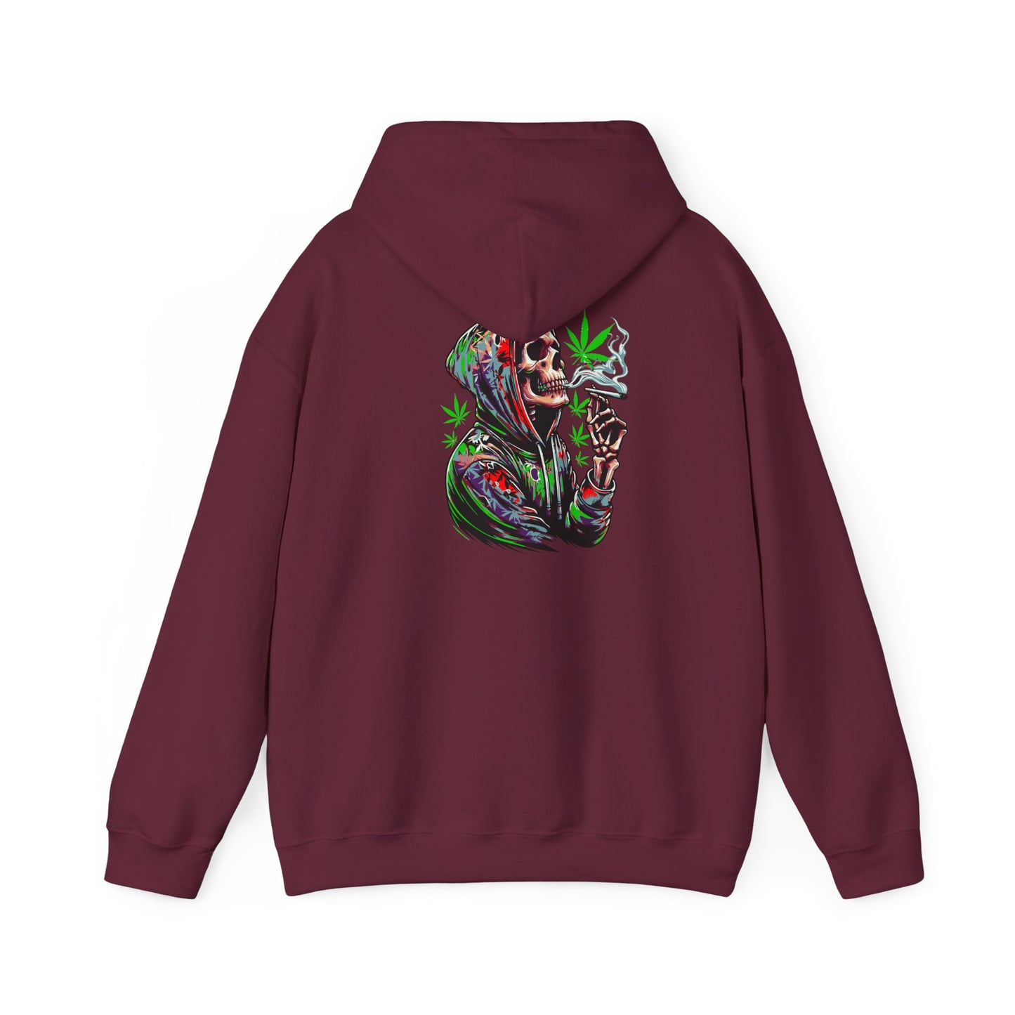 Deep Thoughts Skeleton Stoner Hoodie