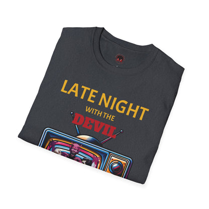 Late Night Horror Tv Show Unisex Soft style T Shirt