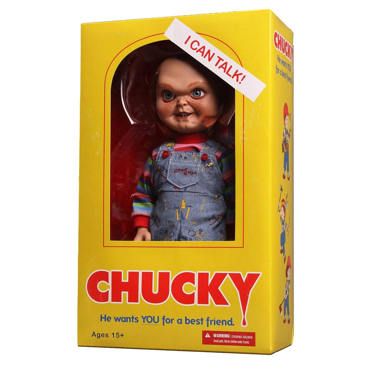 Mezco Child's Play 15" Good Guy Chucky Talking Action Figure