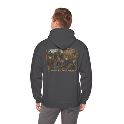 Horror Icons Illustration “Recess Is More Fun With Friends” - Hoodie