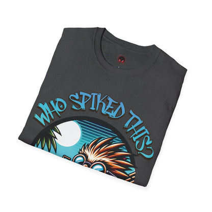 Summerween Who Spiked This? Unisex Soft Style T-Shirt