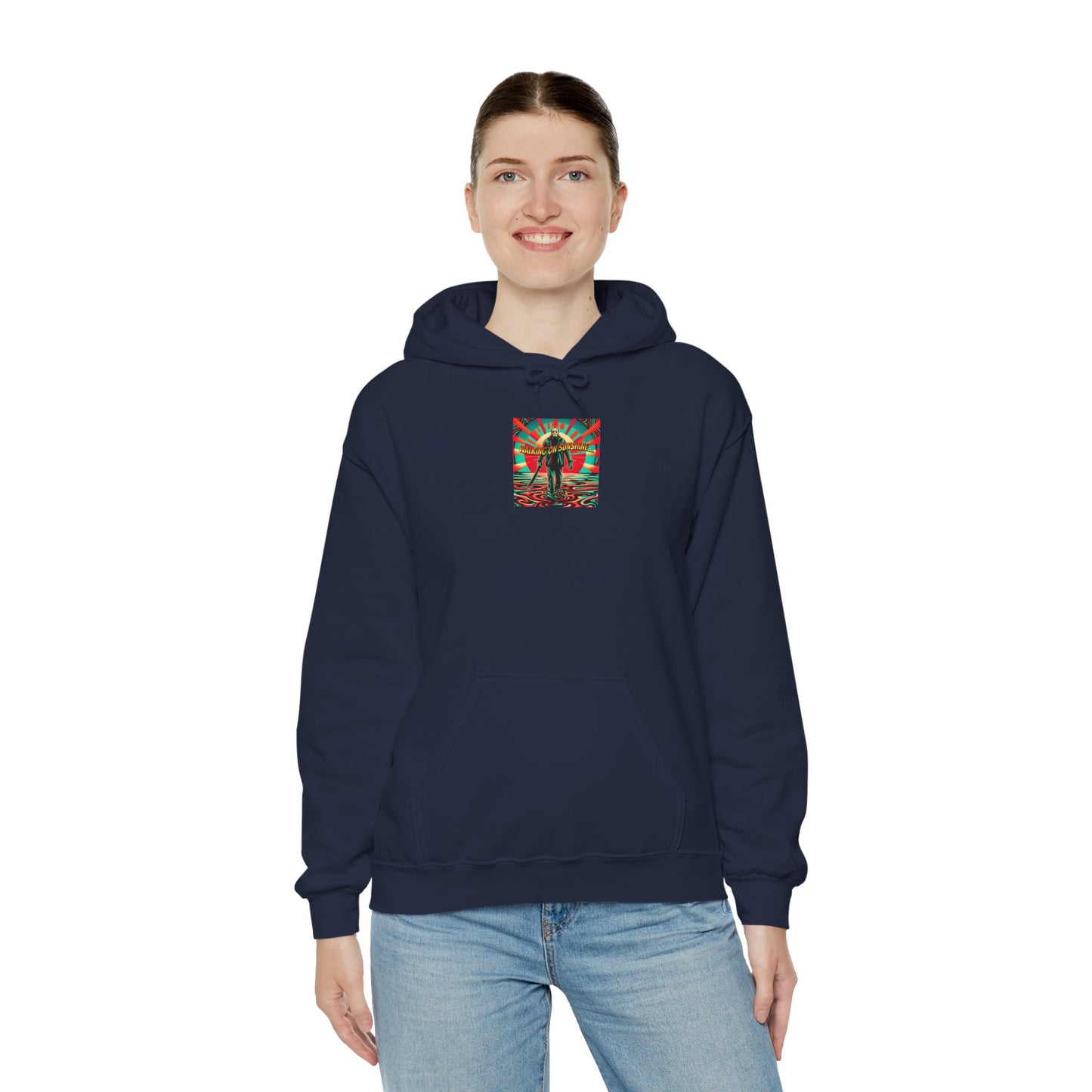 Jason Hoodie - Walking on Sunshine Retro Surfer Graphic Pullover
