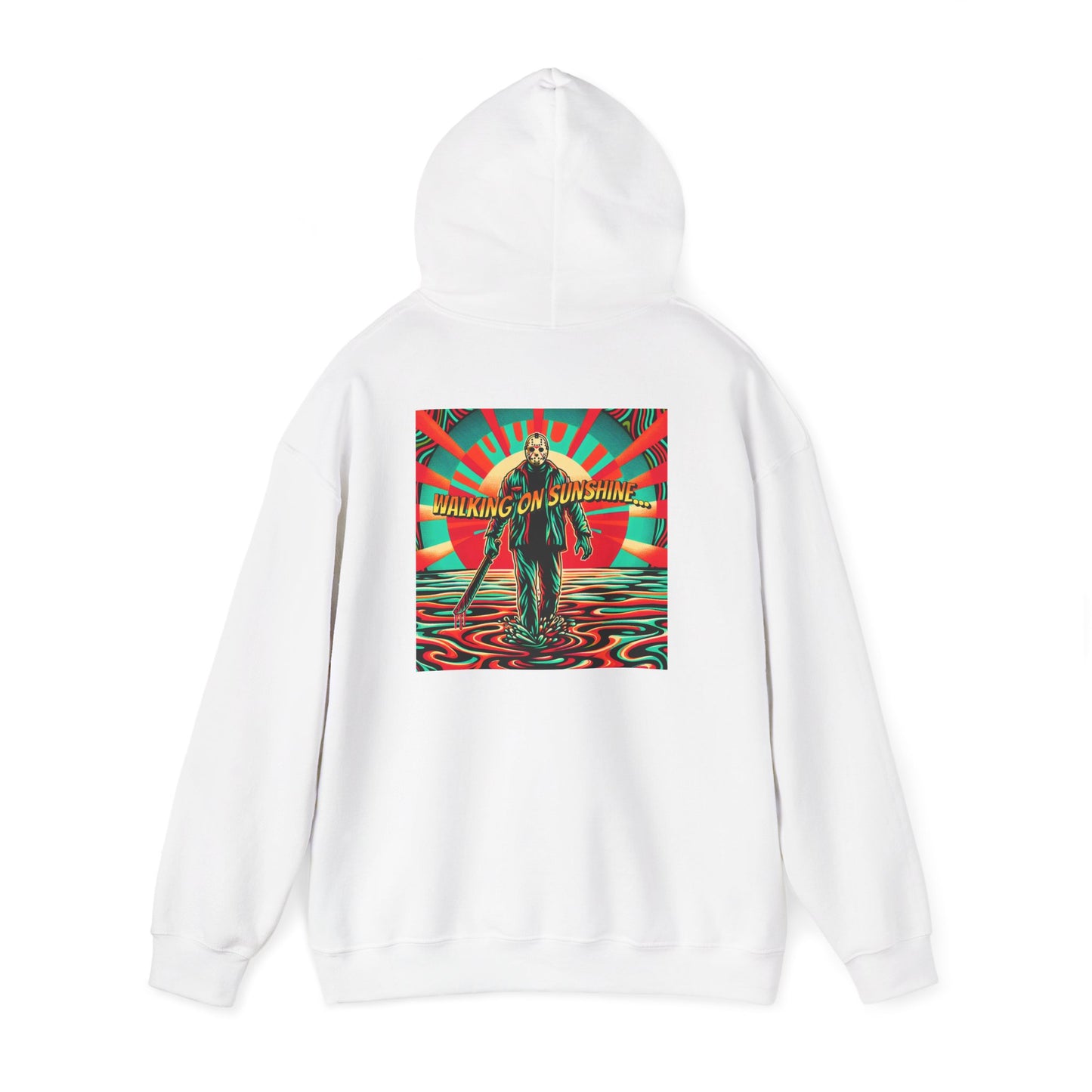 Jason Hoodie - Walking on Sunshine Retro Surfer Graphic Pullover