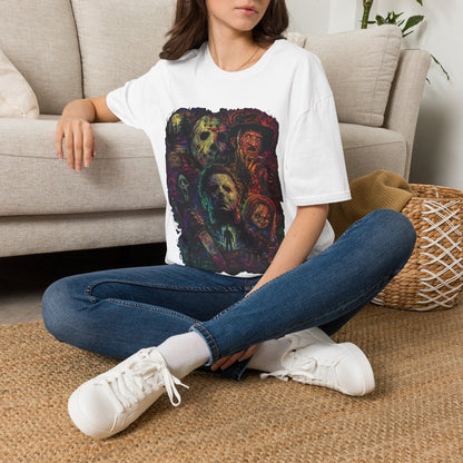 Horror Icons Collage T-Shirt —  Graphic Tee