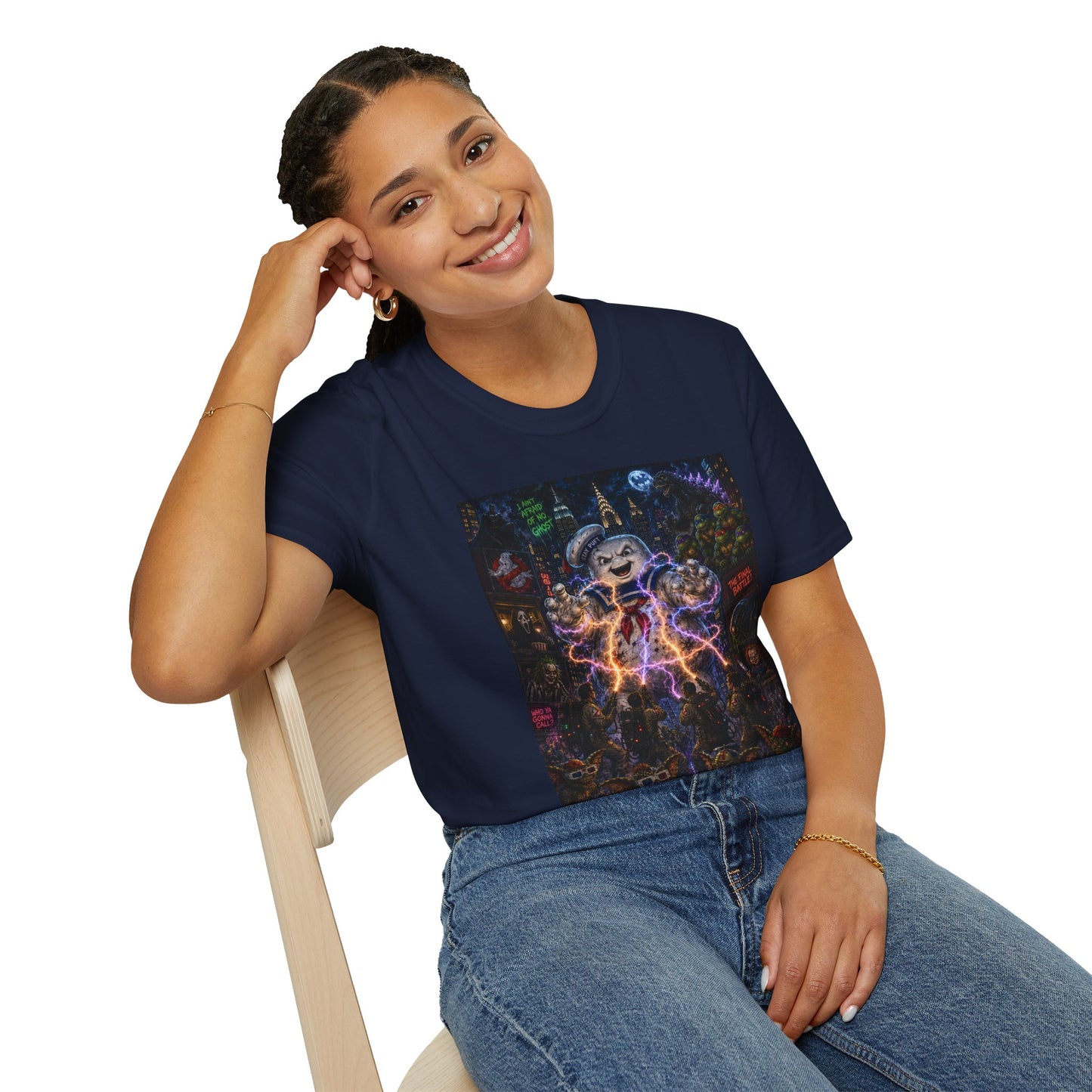 80's Retro Horror Movie T-Shirt — Parody Tee
