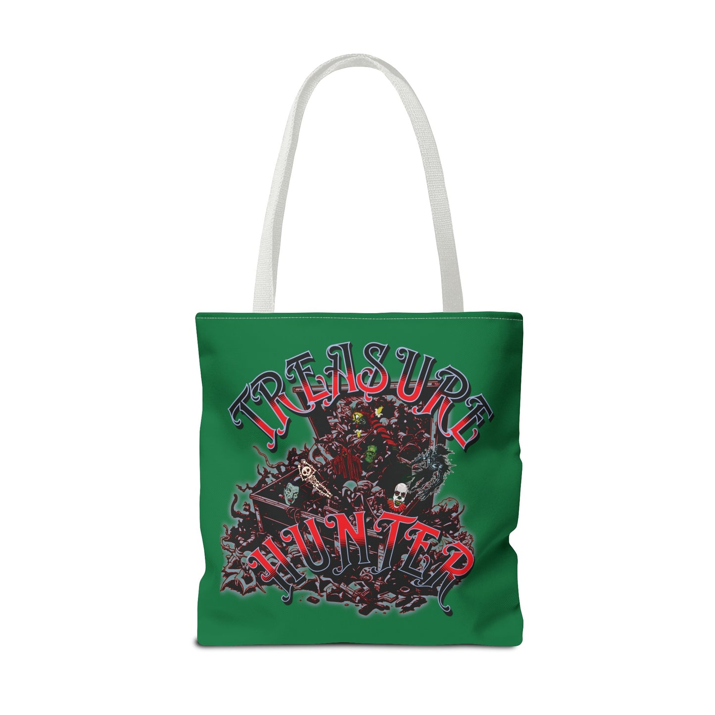 Treasure Hunter Monster Collector Horror Tote Bag (AOP) Collector Fun Convention