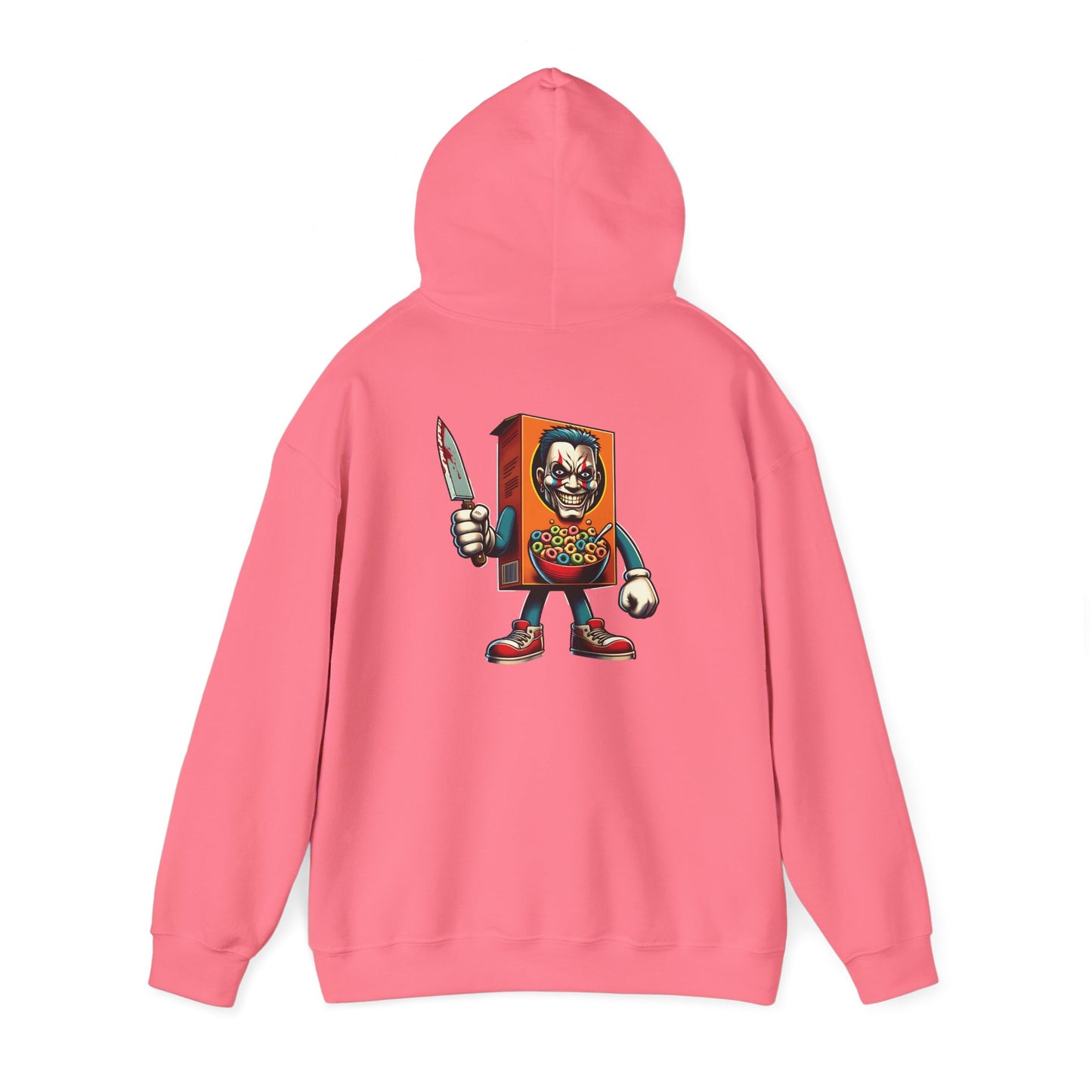 Hooded Sweatshirt - Cereal Killer Horror Design