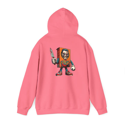 Hooded Sweatshirt - Cereal Killer Horror Design