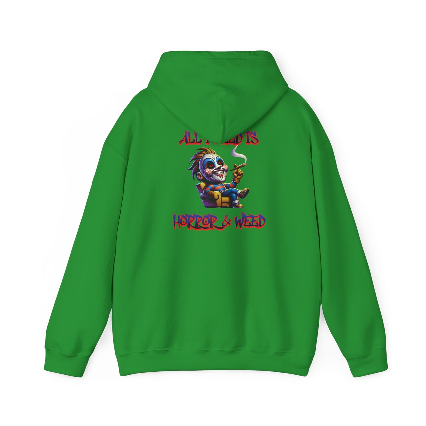 All I need is Horror & W**d Unisex Heavy Blend™ Hooded Sweatshirt