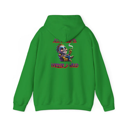 All I need is Horror & W**d Unisex Heavy Blend™ Hooded Sweatshirt