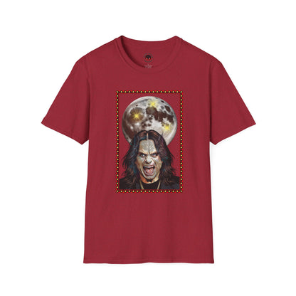 Ozzy Bark At The Moon Unisex T-Shirt - Werewolf Design
