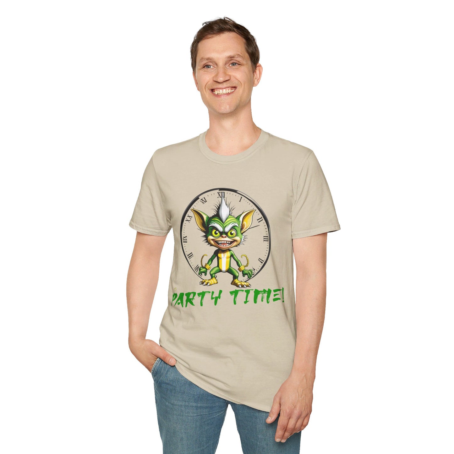 It's Party Time Gremlin Halloween Unisex Soft Style T Shirt