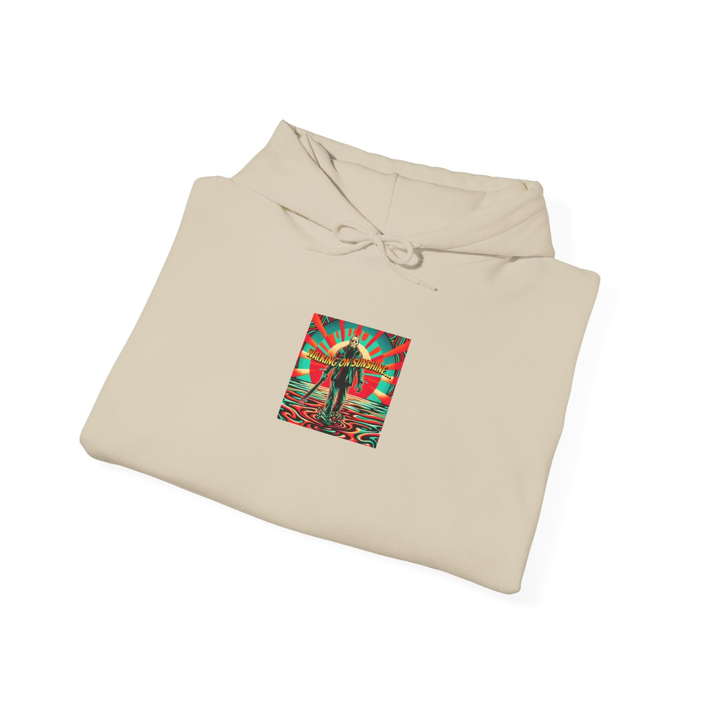 Jason Hoodie - Walking on Sunshine Retro Surfer Graphic Pullover