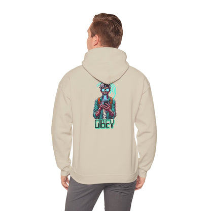Sci Fi Brain Washing They Live Inspired Design Heavy Blend Hoodie