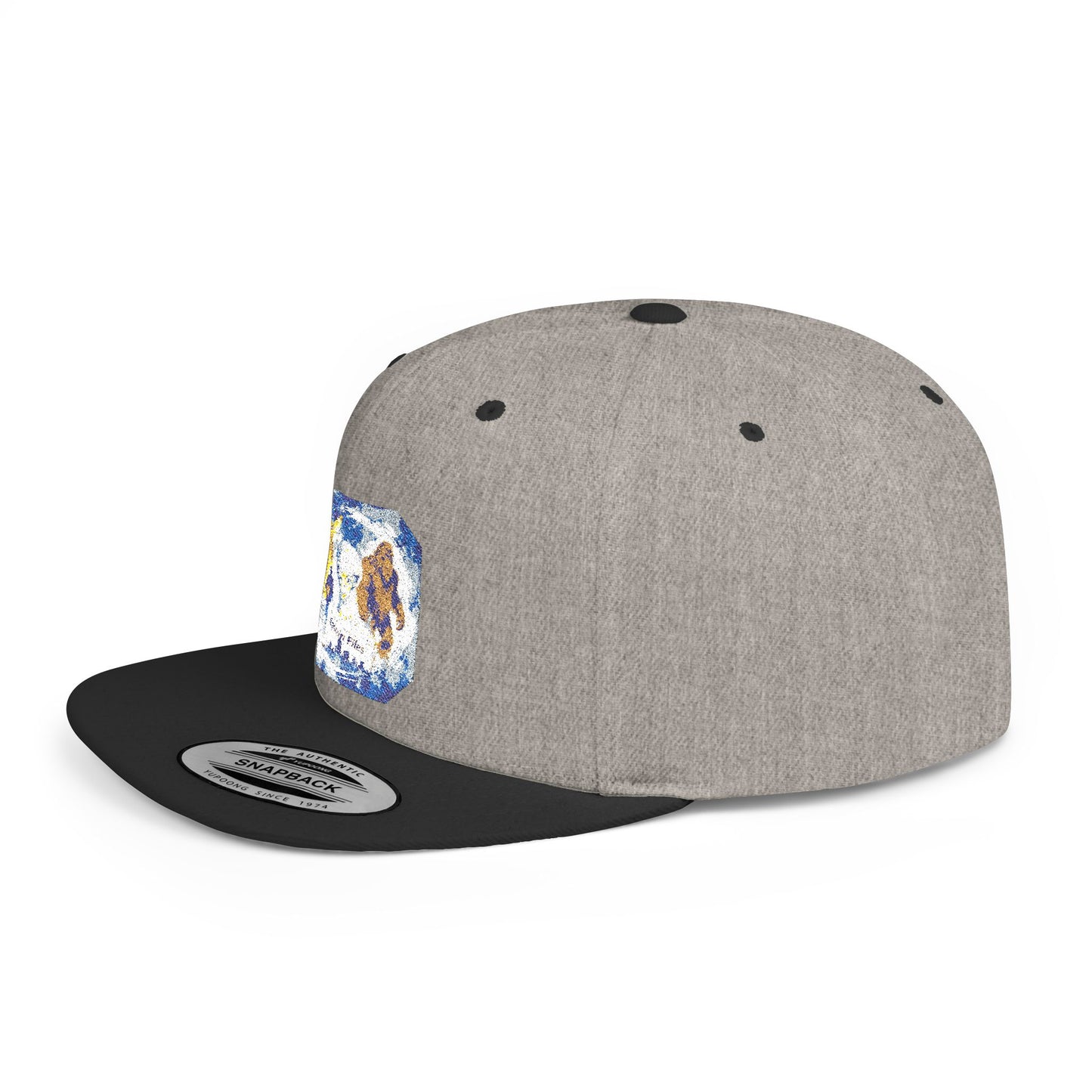 Snapback Hat — Believer Cryptid, Alien, Bigfoot, Epstein Cap