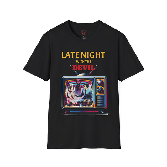 Late Night Horror Tv Show Unisex Soft style T Shirt