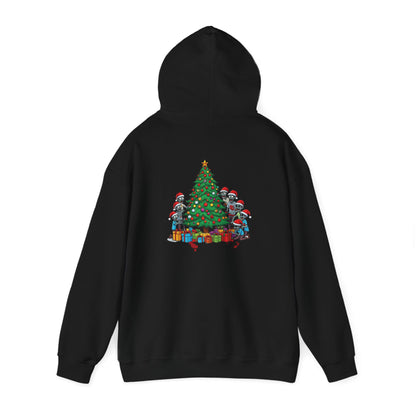 Horror Family Forever Unisex Hoodie - Zombie Christmas Design