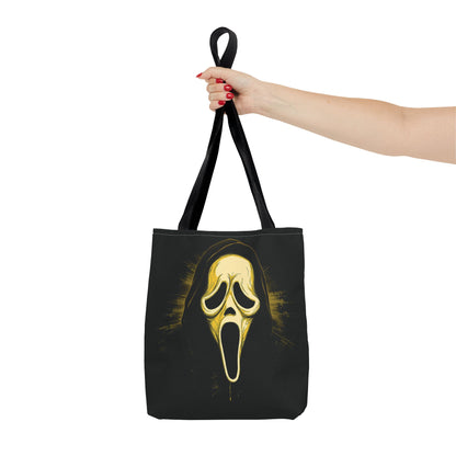 Spooky Scream Tote Bag — Ghost Face Design