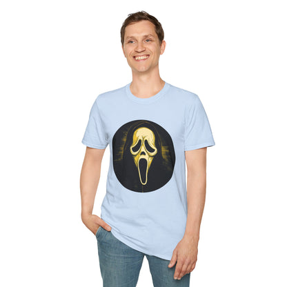 Scream Mask Graphic T-Shirt Ghostface Horror Tee